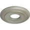 Ekena Millwork Classic Ceiling Medallion (Fits Canopies up to 7 1/4"), 12 3/8"OD x 4"ID x 1 1/8"P, Flash Gold CM12CLFLS - alternate 3